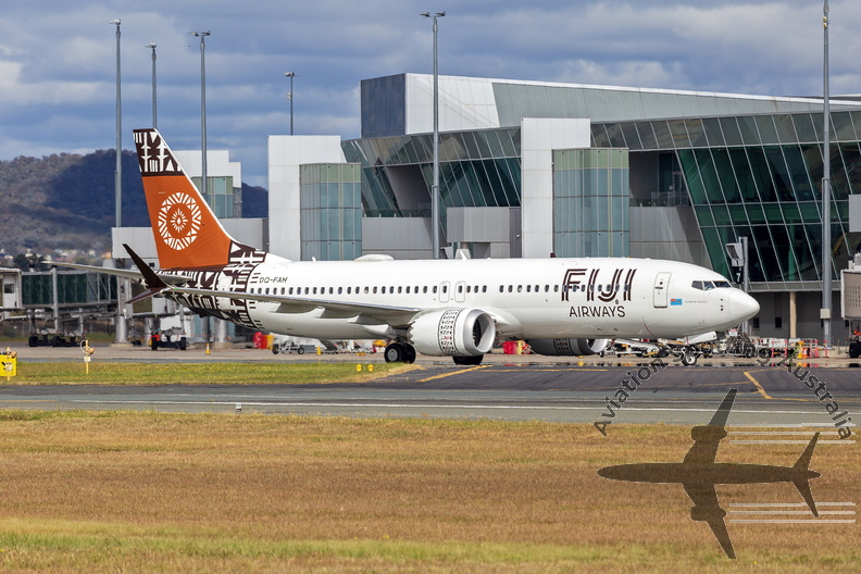 Fiji Airways (DQ-FAH) Boeing 737 MAX 8